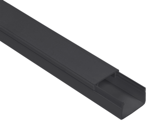Кабель-канал 25х16 ЭЛЕКОР черный (50м) IEK (IEK) EL-KK10-025-016-1-K02