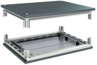 Комплект, крыша и основание, для шкафов CQE, 1000X400 мм (DKC) R5RKTB104