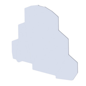 Крышка концевая OptiClip EPCP3L2.5-серый для клемм CP3L-2,5 (КЭАЗ) 331869