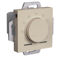 ATLASDESIGN ТЕРМОСТАТ электрон. теплого пола с датчиком, 10A, механизм, ПЕСОЧНЫЙ (Systeme Electric) ATN001235