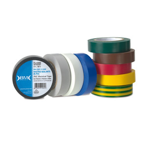 Изолента ПВХ 19 мм x 25 м, цвет зеленый (BM Group) BM-ESB1925VE