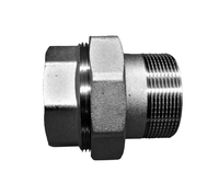 Сгон разъемный ВН 2' прямой (американка), никелированный (Aquadeel) BFN-014-107