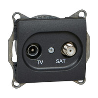 Розетка GLOSSA TV-SAT оконечная 1DB механизм (Systeme Electric) GSL000797
