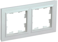 BRITE Рамка 2 поста РУ-2-БрЖ жемчуг (IEK) BR-M22-K36