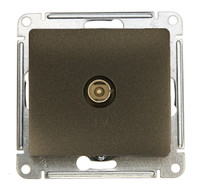 Коннектор GLOSSA TV антенна механизм антрацит (Systeme Electric) GSL000793