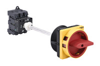 ВЫКЛЮЧАТЕЛЬ-РАЗЪЕДИНИТЕЛЬ 3P 32A С КРАСНОЙ ВЫНОСНОЙ РУКОЯТКОЙ НА ДИН-РЕЙКЕ/ПЛАТЕ (Systeme Electric) MSD32340R