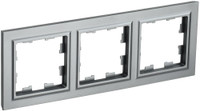 BRITE Рамка 3 поста РУ-3-БрС сталь (IEK) BR-M32-K46
