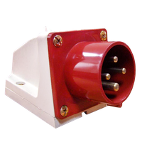 Вилка стационарная 514 3Р+РЕ 16А 380В IP44 PROxima (EKF) ps-514-16-380