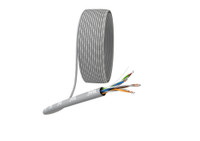Витая пара U/UTP 4x2x25 AWG Cat5e CCA PVC 305м SIMPLE (ЭРА) Б0044435N