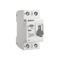 Устройство защиты от дугового пробоя (УЗДП) 1P+N  40А EKF PROxima (EKF) afdd-2-40-pro