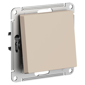 ATLASDESIGN переключатель одноклавишный, сх.6, 10АХ, механизм, ПЕСОЧНЫЙ (Systeme Electric) ATN001261