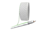 Кабель коаксиальный SAT 703 B75 Ом CCS/(оплётка Al 75%) PVC белый 100м SIMPLE (ЭРА) Б0044608