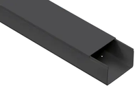 Кабель-канал 60х40 ЭЛЕКОР черный (18м) IEK (IEK) EL-KK10-060-040-1-K02