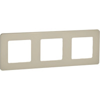 Рамка 3-местная слоновая кость INSPIRIA (IEK) 673951