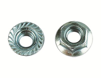 Гайка насечка препятствующая откручиванию М10 горячеоцинкованная (DKC) CM101000HDZ