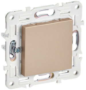 SKANDY Заглушка с суппортом SK-C01Sa песочный IEK (IEK) SK-PL10-K98