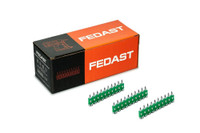 Гвозди 3.0x25 мм усиленные для монтажного пистолета (1000 шт/уп) без газового баллона (Fedast) fd3025eg