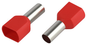 Наконечник-гильза с изолированным фланцем (упаковка 50 шт.) NO-225-107 (двойной) НШвИ(2) 10,0-14 (ЭРА) Б0063342