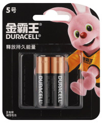 Элемент питания АА алкалиновый 1,5v 2 шт. LR6-2BL Basic (Duracell) Б0069023