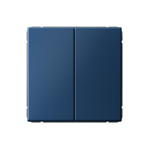 ARTGALLERY 2-клавишный выключатель, сх.5, 10АХ, механизм, аквамарин (Systeme Electric) GAL001151