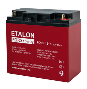 Аккумулятор FORS 12В 18Ач (ETALON BATTERY) FORS 1218