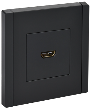 FORTE&PIANO Розетка HDMI FP140 черный IEK (IEK) FP-H10-K02