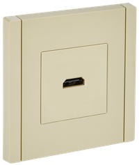 FORTE&PIANO Розетка HDMI FP440 ваниль IEK (IEK) FP-H10-K10
