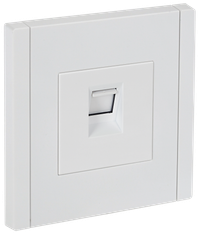 FORTE&PIANO Розетка компьютерная RJ45 кат.6 FP231 белый IEK (IEK) FP-K10-2-K01