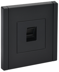 FORTE&PIANO Розетка компьютерная RJ45 кат.6 FP131 черный IEK (IEK) FP-K10-2-K02