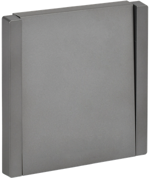 FORTE&PIANO Выключатель 1-клавишный проходной 10А FP503 сталь IEK (IEK) FP-V12-0-10-1-K46