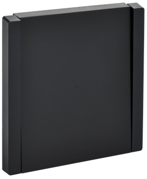 FORTE&PIANO Выключатель 1-клавишный проходной с индикацией 10А FP104 черный IEK (IEK) FP-V12-1-10-1-K02