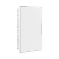 Щиток 36 мод встраиваемый FRAME ЩРв-П-36, белый, с белой дверцей, с 4  шинами PEN (2шт на 8 отв. и 2шт на 10 отв.) F36B1WW DKC (DKC)