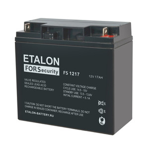 Аккумулятор FS 12В 17Ач (ETALON BATTERY) FS 1217
