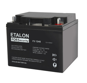 Аккумулятор FS 12В 40Ач (ETALON BATTERY) FS 1240