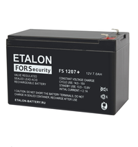 Аккумулятор FS+ 12В 7Ач (ETALON BATTERY) FS 1207+