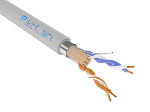 Витая пара ParLan F/UTP Cat 5e PVCLSнг(A)-FRLS 2х2х0.52 (305) (Паритет) 110700