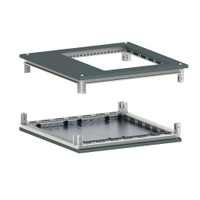 Крыша с фланцем и основание для IT корпусов CQE 600X800. RAL7011 (DKC) R5RKTB68FIT