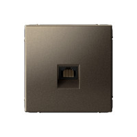 ARTGALLERY РОЗЕТКА компьютерная RJ45, кат. 5е, механизм, МОККО (Systeme Electric) GAL000683