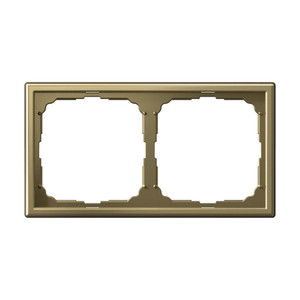ARTGALLERY рамка 2-постовая, золото (Systeme Electric) GAL001602