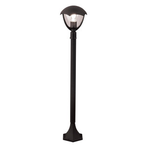 Светильник садово-парковый столб НТУ 1хE27 AC 220В Черный IP54 200х200х1000мм Алюминий max 60Вт ландшафтный Aura (GAUSS) GD030