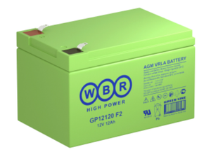 Аккумулятор GP 12В 12Ач (WBR) WBR GP12120