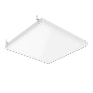 Светильник светодиодный встраиваемый Грильято 30Вт 4000К 588х588х50мм опал планки DALI EM (Вартон) V1-R3-00010-31ODA-2003040