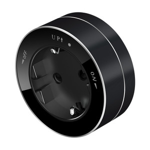 MultiTrack Розетка 2К+З круглая 16А/250В Антрацит (Systeme Electric) MTK13001B