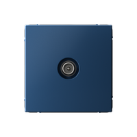 ARTGALLERY TV ТВ розетка проходная 4DB, механизм, аквамарин (Systeme Electric) GAL001192