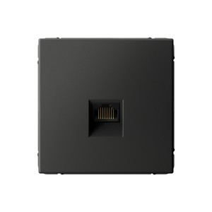 ARTGALLERY розетка компьютерная RJ45, кат. 6A, механизм, базальт (Systeme Electric) GAL001486
