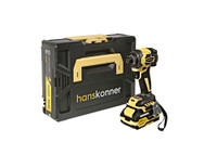 Винтоверт ударный бесщеточный 18В 1BatterySystem 280Нм 1/4' 1x4Ач кейс (Hanskonner) HCD20280BLC