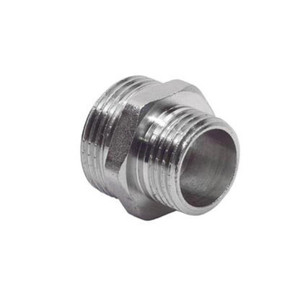 Ниппель НН 3/4'х1/2' переходной, никелированный (AQUALINK) 02535