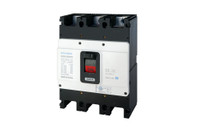 Автоматический выключатель в литом корпусе типа HGM, типоразмера 630AF, арт.HGM630E3PT4BS0000C00630F (630А, 38кА, 3 полюса, регулируемый термомагнитный расцепитель, прямой шинный вывод) (HD Hyundai Electric)