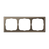ARTGALLERY рамка 3-постовая, универсальная, мокко (Systeme Electric) GAL000603