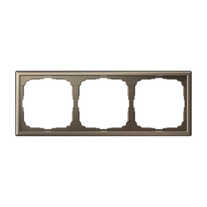 ARTGALLERY рамка 3-постовая, универсальная, мокко (Systeme Electric) GAL000603